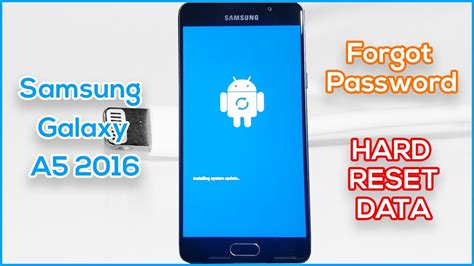 samsung a5 forgot password